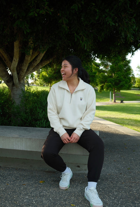 The Graduate Dentist Half Zip Jumper